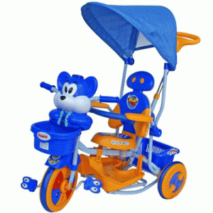 Triciclete copii cu copertina ARTI Ursulet 2830