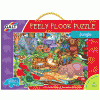 Puzzle podea cu texturi galt feely floor puzzles jungle