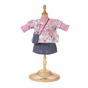 Floral tunic-skirt set