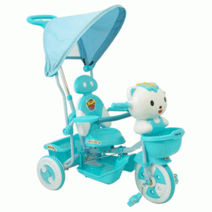 Triciclete copii cu copertina Hello Kitty