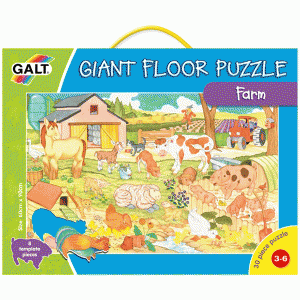 Puzzle gigant de podea Galt Giant Floor Puzzles Farm