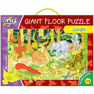 Puzzle gigant de podea Galt Giant Floor Puzzles Jungle