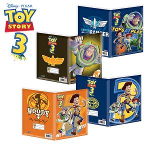 Coperta caiet cu eticheta scolara A5 Toy Story 3