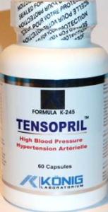 TENSOPRIL - Hipertensiune Arteriala 60 capsule
