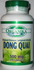 DONG QUAI: Angelica 500 mg/200 cps.