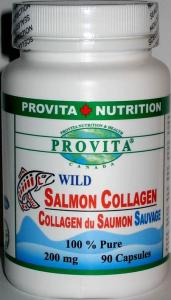 COLAGEN Pur din Somon Salbatic: 200 mg/90 capsule