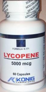 LYCOPENE -  Licopina  Forte 5.000 mcg 60 caps