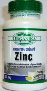 ZINC Chelatinat: 50 mg 100 tablete