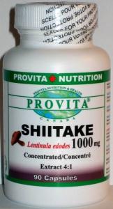 SHIITAKE Forte 1000 mg 90 cps  Hepatita, Ciroza, Cancer