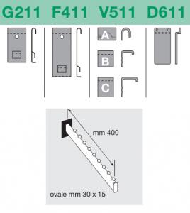 Suport inclinat G211-F411-V511-D611