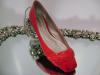 609-97 red shoes