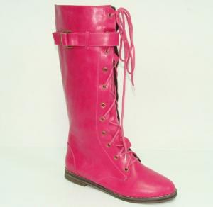 Pink Teen Boots 999-A