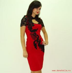 Rochia Red Lace 683-01