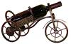 Suport pentru sticla de vin in forma de tricicleta