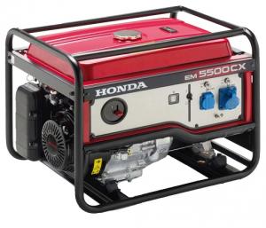 Generator monofazat EM 5500 CX S1 G cu motor Honda