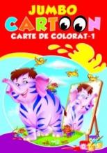 Jumbo Cartoon - carte de colorat 1