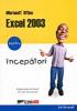 Microsoft office excel 2003 pentru incepatori