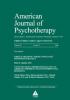 American journal of psychotherapy. nr. 2/2008