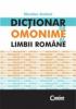 Dictionar de omonime al limbii romane