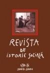 Revista de Istorie Sociala. Volumul VIII-IX/ 2003-2004