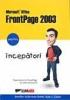 Microsoft Office Frontpage 2003 pentru incepatori