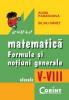 Matematica. Formule si notiuni generale V-VIII