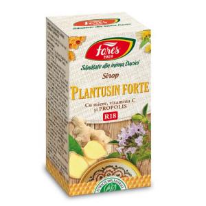 Sirop Plantusin Forte cu miere si propolis R18 100 ml - Fares