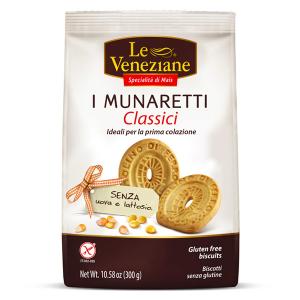 Biscuiti I Munaretti fara gluten - 300 g - Le Veneziane