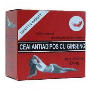 Ceai Antiadipos + Ginseng - 30 dz