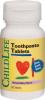 Toothpaste Tablets (gust de fructe) - 60 tablete - ChildLife Essentials