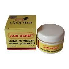 Aur Derm Crema - Mimoza, Smirna si Propolis - 30 ml