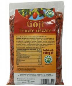 Goji fructe - 100 g Herbavit