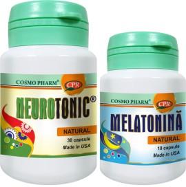 Neurotonic - 30 cpr + Melatonina 10 cpr GRATIS