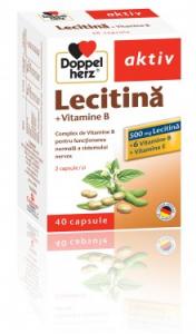 Doppelherz aktiv Lecitina + Vitamina B - 40 cpr