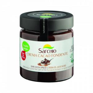 Crema de ciocolata neagra (crema de cacao), BIO, fara gluten, Sarchio - 200g