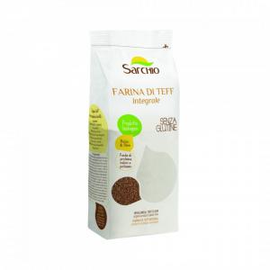 Faina de teff integrala fara gluten, BIO Sarchio - 350g