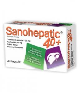 Sanohepatic 40+ - 30 cps