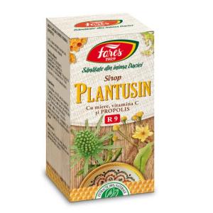 Sirop Plantusin cu miere si propolis R9 - 100 ml Fares