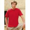 Tricou bumbac rosu 165 gr  [PRM TRIR]