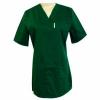 Bluza unisex verde cu anchior  [TEX BUNMSV]