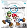 Mario kart + racing wheel wii