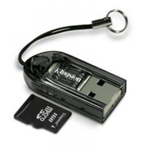 Kingston Secure Digital MicroSD 1GB cu MicroSD Reader (Black)