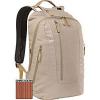 Nylon 15.4 inch urban backpack, beige