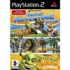 Triple pack: over the hedge shrek 2 madagascar ps2