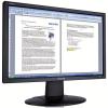 Monitor lcd philips 200vw8fb, wide, black, 20