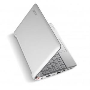 Notebook Acer AspireOne, Celeron Atom N270, 1 GB RAM, 120 GB HDD, alb
