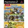 Triple pack: over the hedge shrek 2 madagascar ps2