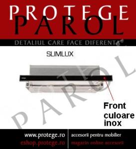 Hota SLIMLUX 50 cm, (CA10-50XGG), front inox, carcasa vopsita