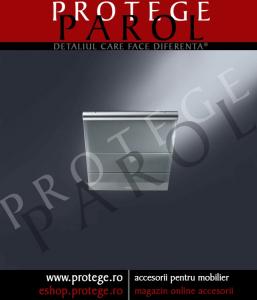 Hota de Perete 76 cm, sticla Stopsol argintie/ inox/ fara capac conducta, SMEG Italia, design Linea, KTS75