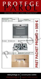 Pachet Promo Premium Hotpoint ( hota, plita, cuptor)